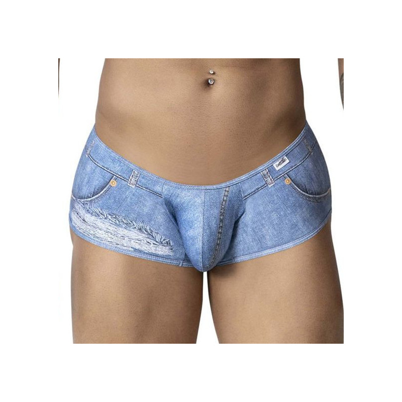 CandyMan Shorty Cowboy Denim Bleu